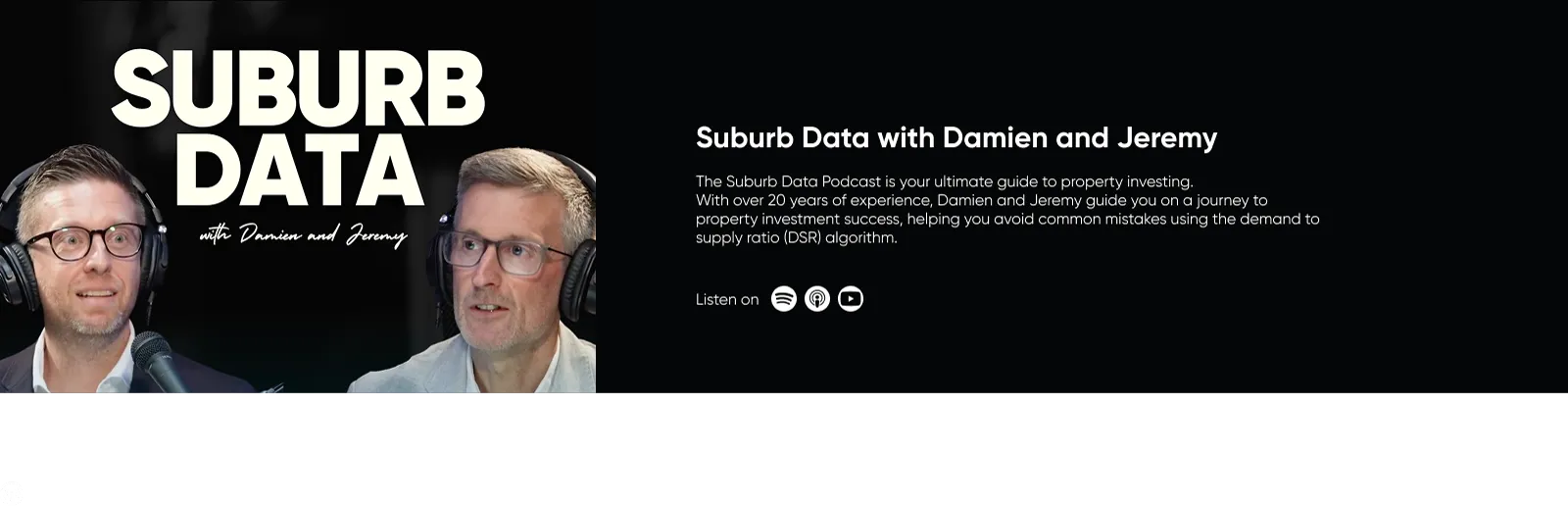 Suburb Data with Damien and Jeremy