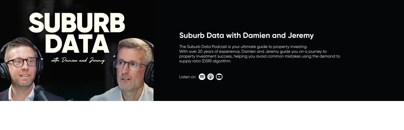 Suburb Data with Damien and Jeremy