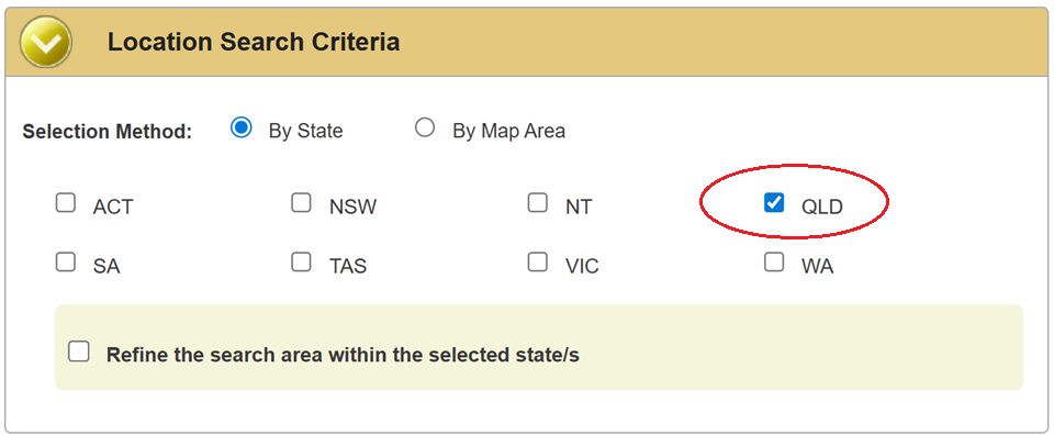 DSRData: Find the area you want to research